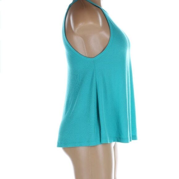 SO PeekAboo High Neck Keyhole Tank Top Shirt NWT - Picture 3 of 8